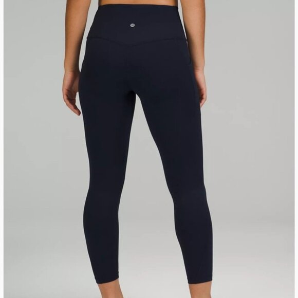 NWT lululemon align pant 25” with pockets true navy - Picture 3 of 10